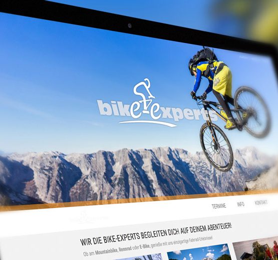 Wordpress CMS Website bike-experts.at